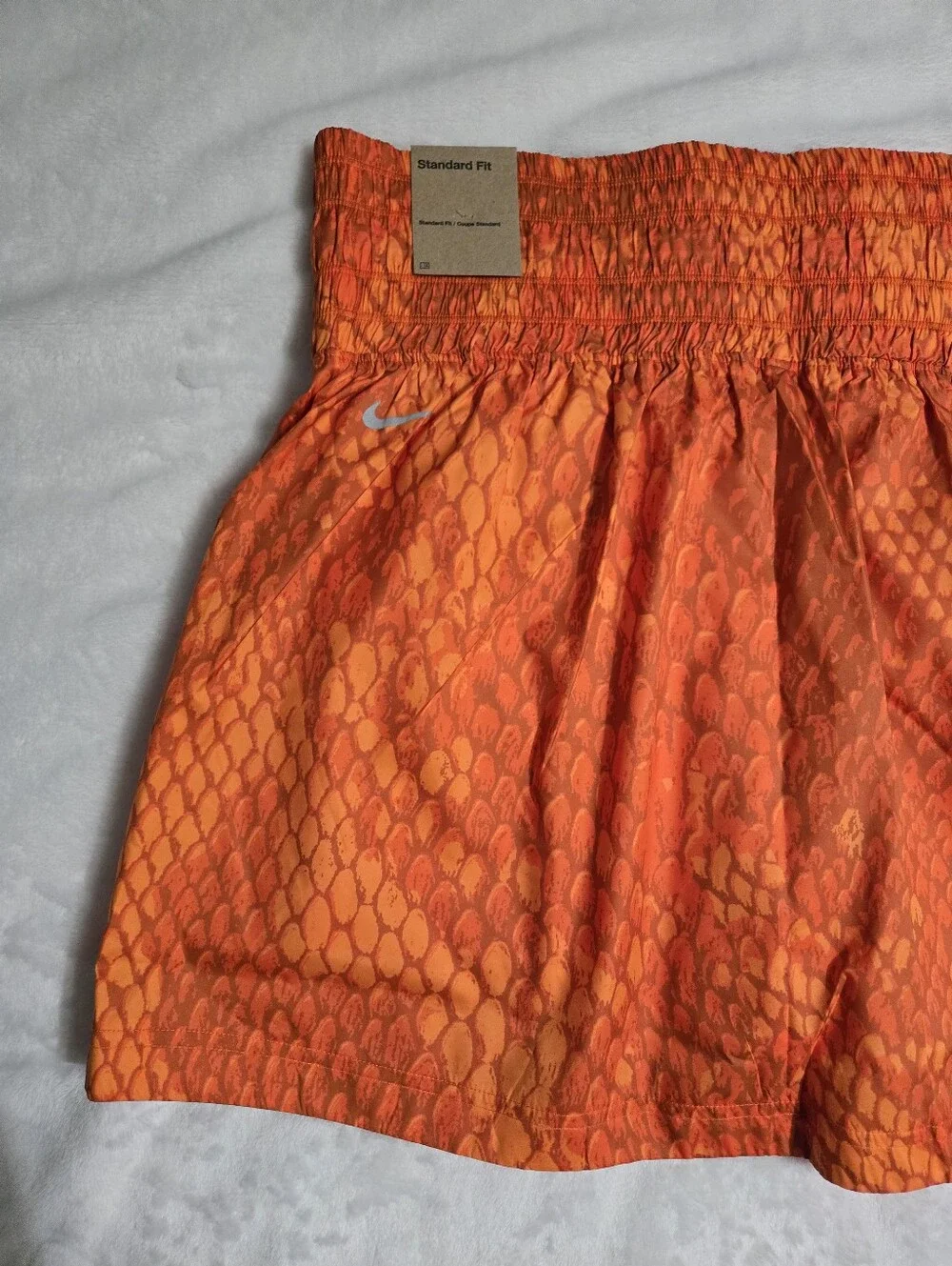 Nike Kobe Woven Skirt Womens Size Small 2-in-1 Safety Orange Snake NWT $130
